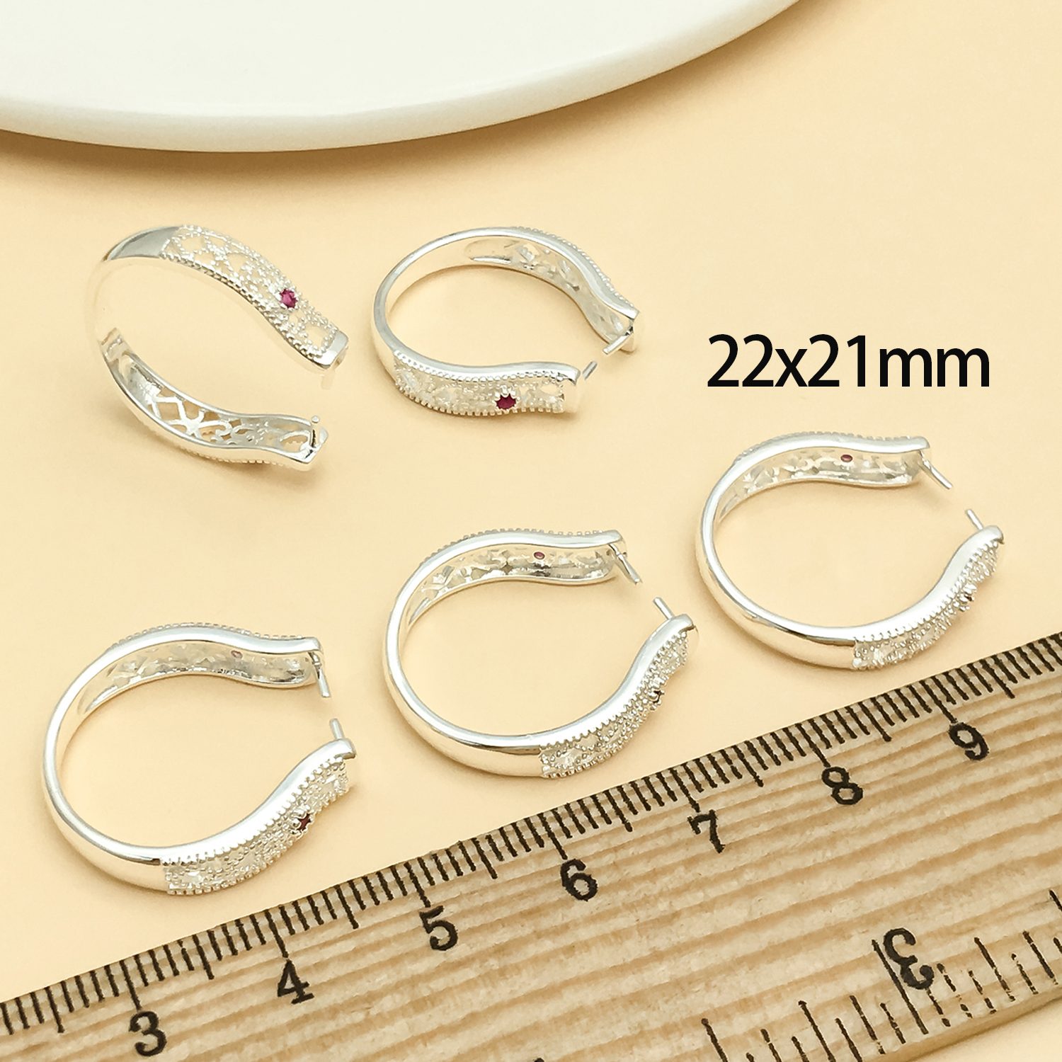 5pcs 18k gold-plated copper th - огляд і ціна Gold Plated Ring