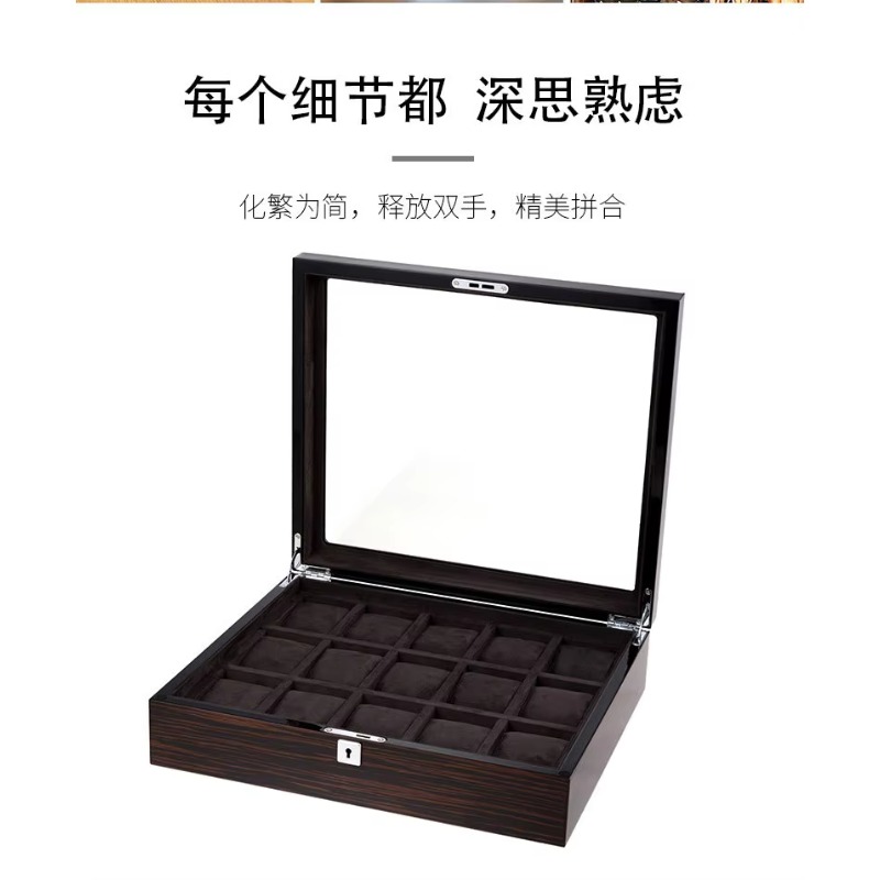 Hxl wooden piano lacquer multi - огляд і ціна Jewelry And Watches Box