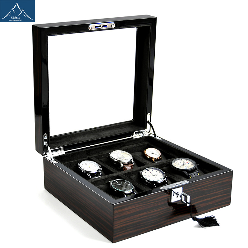 Hxl wooden piano lacquer multi - огляд і ціна Jewelry And Watches Box