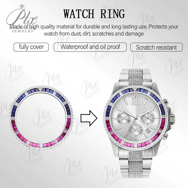 Fit 40.30mm Luxury Watch Bezel - огляд і ціна Jewelry Watches Luxury