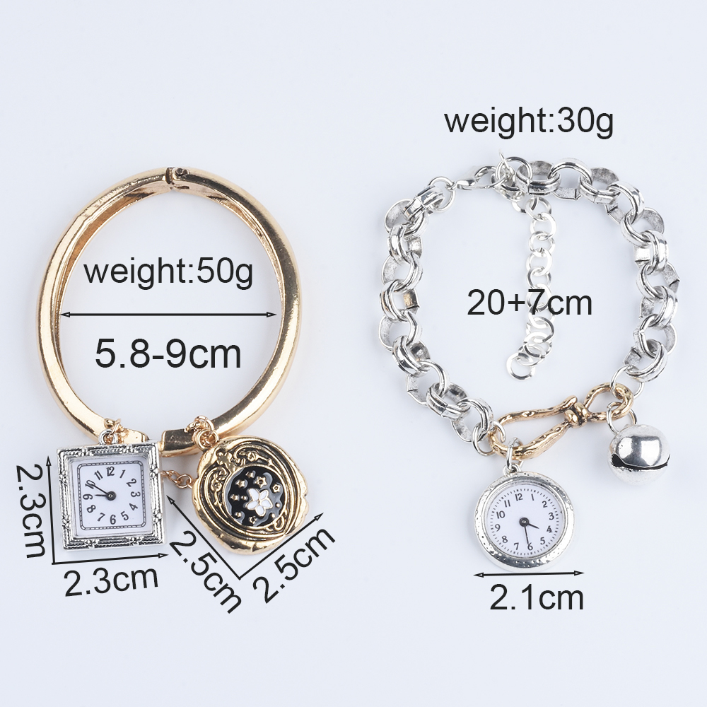 2PCS/Sets Fashion Vintage Wome - огляд і ціна Indian Jewelry Watches