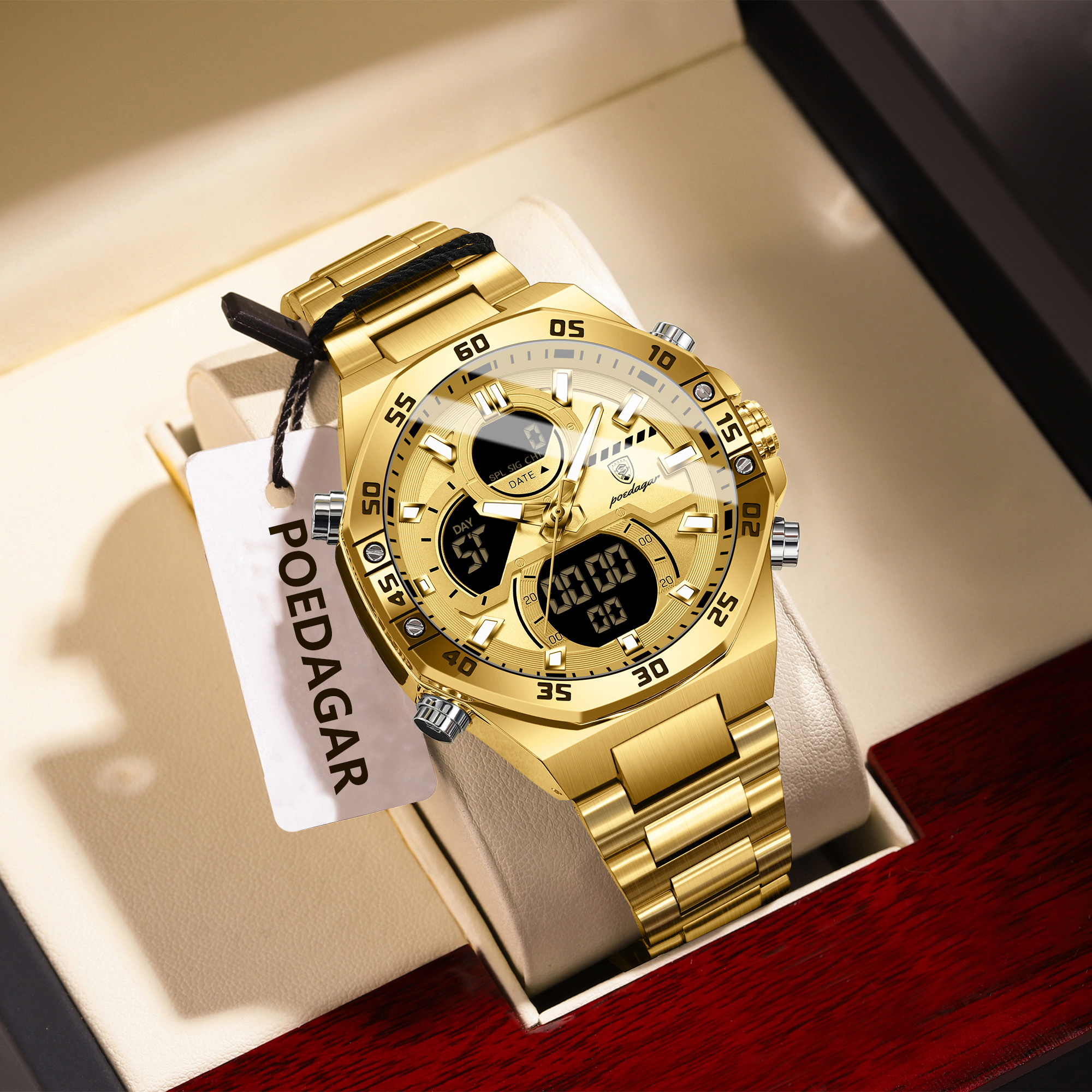 POEDAGAR Sport Men Watch LED W - огляд і ціна Jewelry And Watches Box