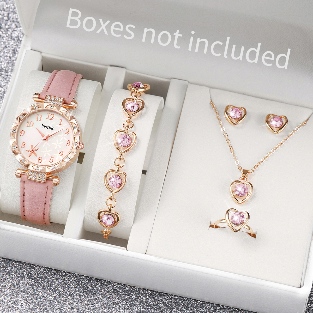 5/6PCS Fashion Rhinestone Wome - огляд і ціна Jewelry Watch Making