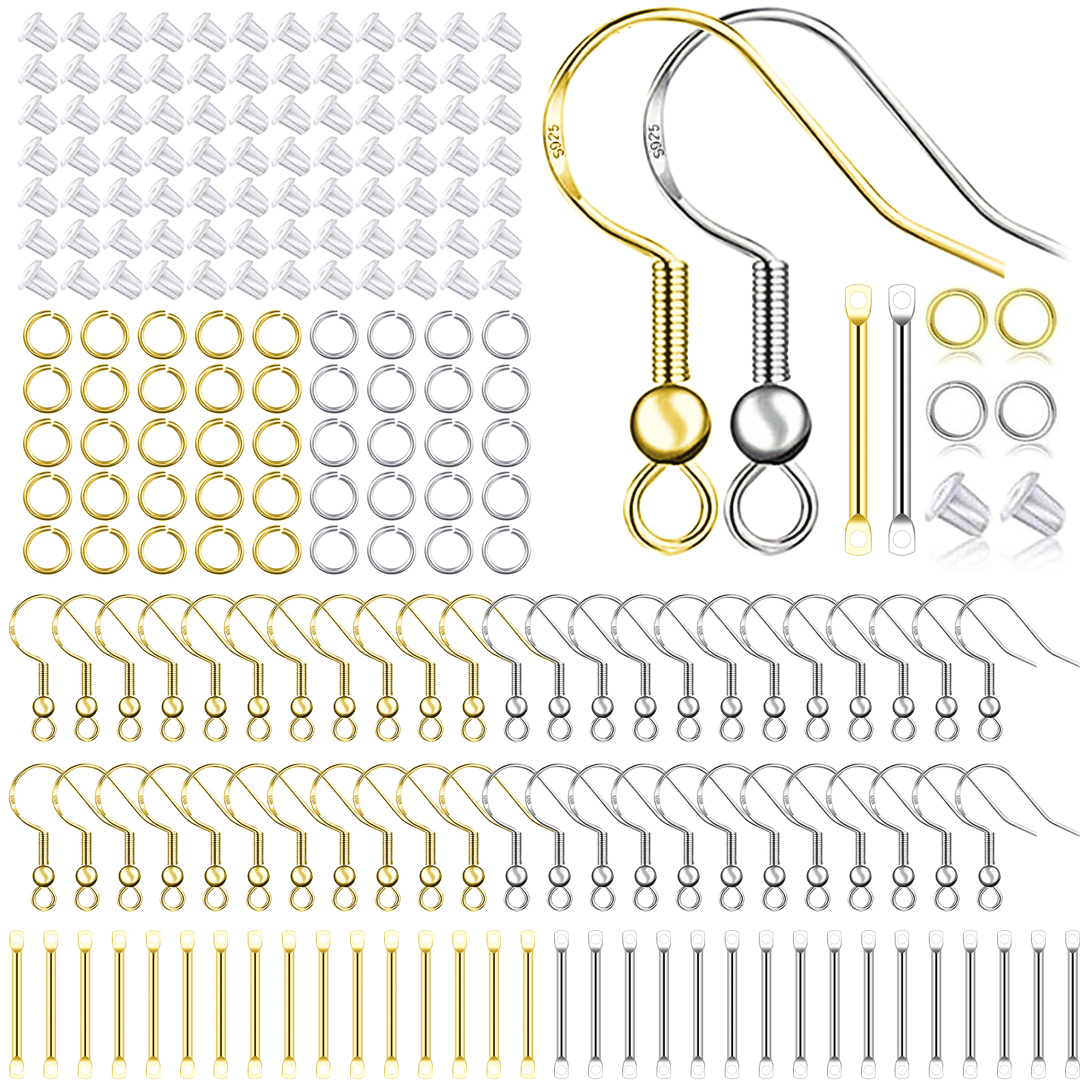 925 Silver/Gold Plated Earring - огляд і ціна Gold Plated Ring