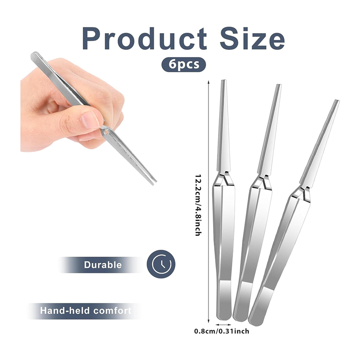 Craft Tweezers, 6 Pieces Locki - огляд і ціна Jewelry Watch Making