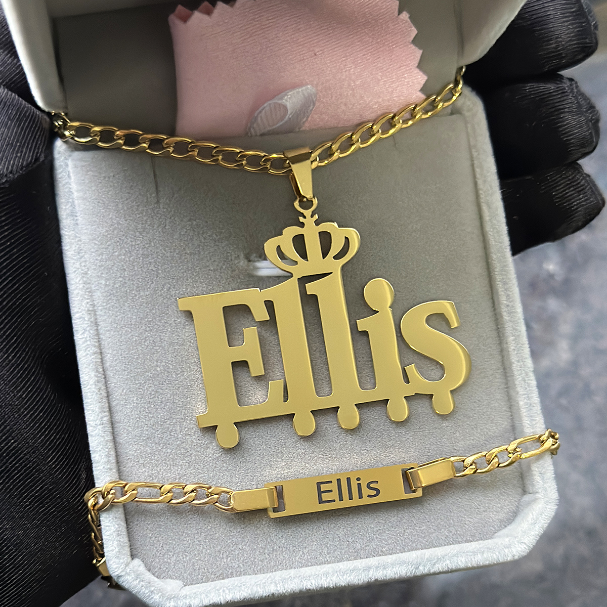 Custom Little Boy Name Necklac - огляд і ціна Engraved Name Necklace