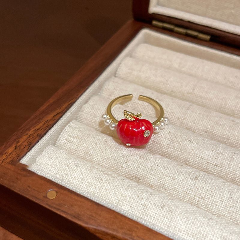 Christmas Apple Ring Red Cute  - огляд і ціна Eve Jewelry & Watches Distribuidor Oficial Rolex Buenos Aires