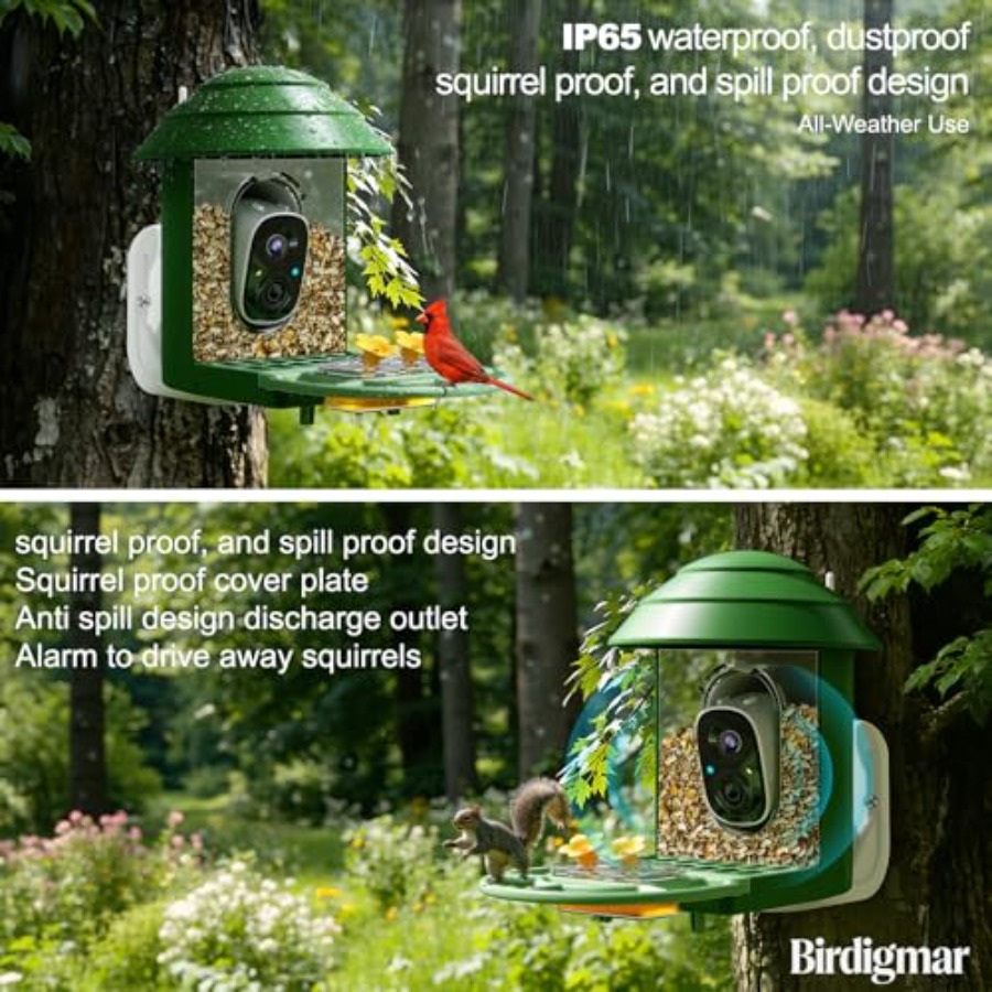 Bird Feeder with Camera for Ou - огляд і ціна Watches & Jewelry Lvmh