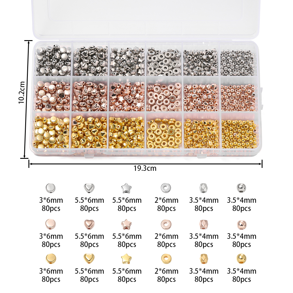 18 Grids CCB Spacer Beads Set  - огляд і ціна Fine Jewelry & Watches Photos