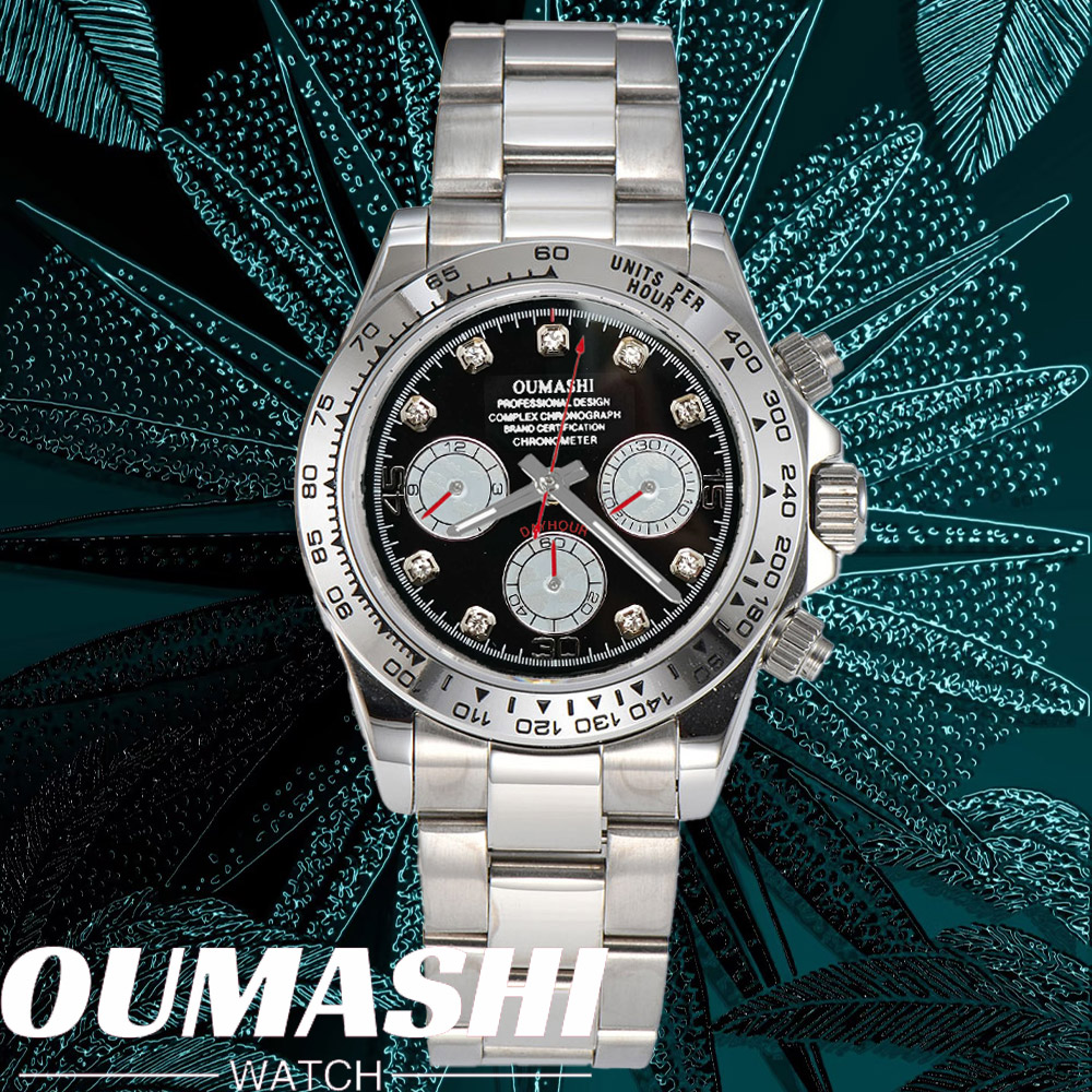 Luxury VK63 WATCH 39.3mm quart - огляд і ціна Leather Bracelet