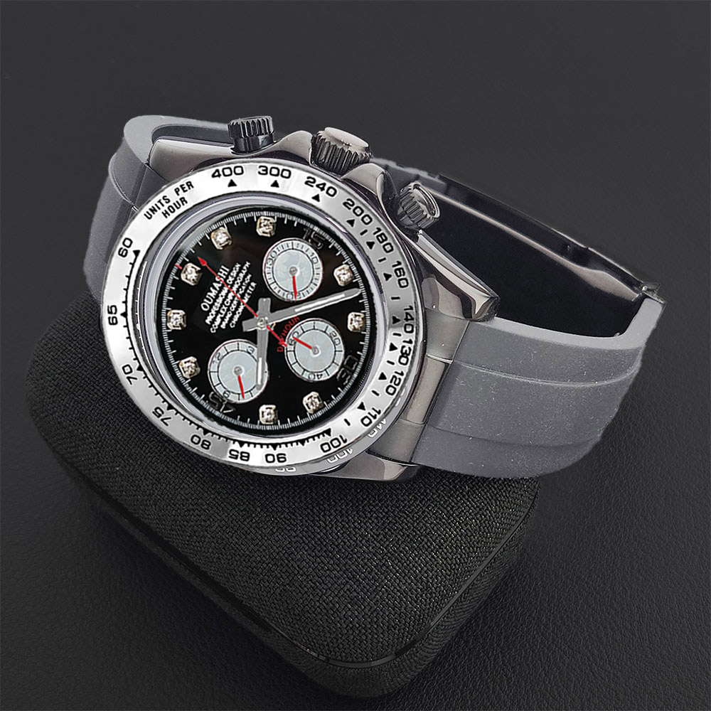 Luxury VK63 WATCH 39.3mm quart - огляд і ціна Leather Bracelet