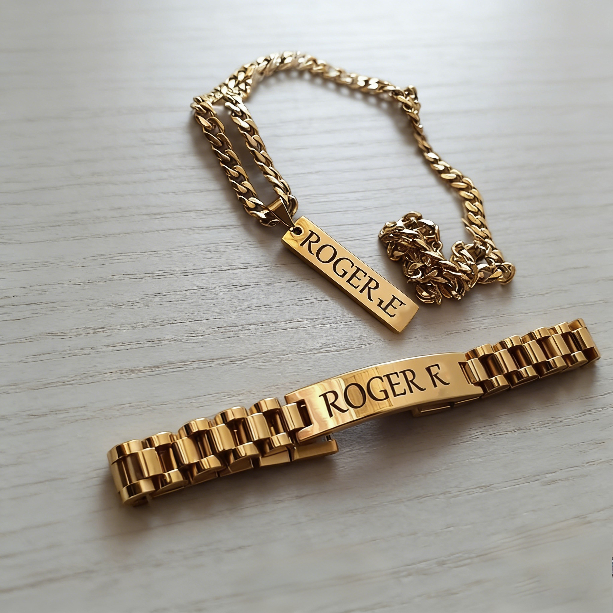 Haiyufly Punk Engrave Name Nec - огляд і ціна Engraved Name Necklace