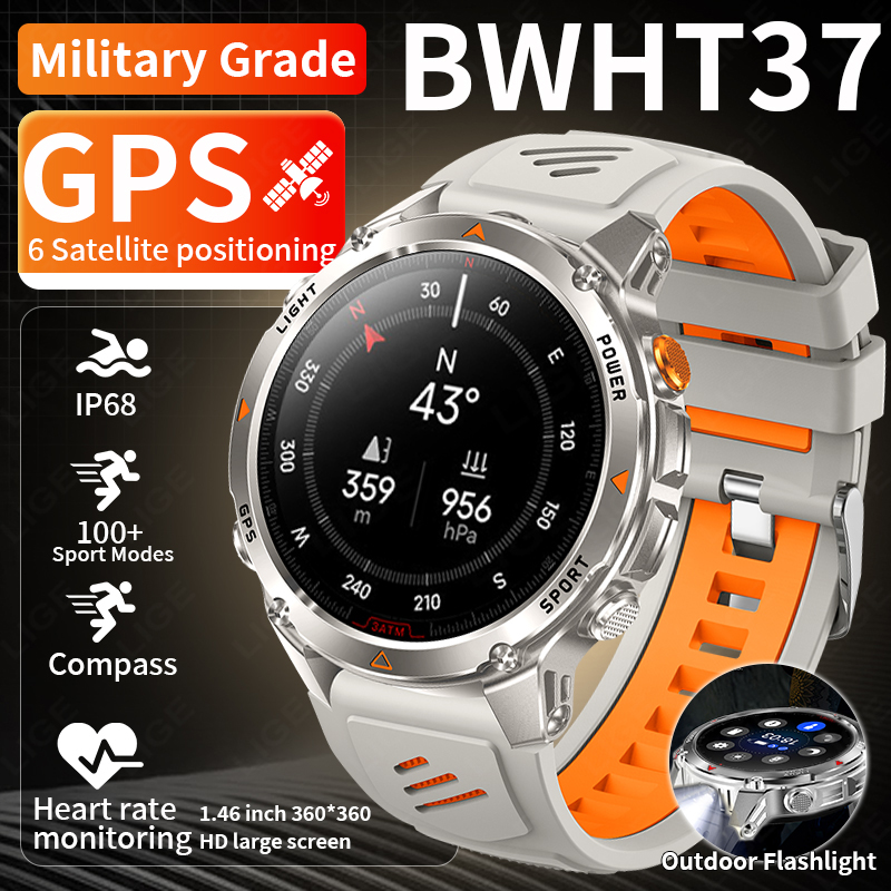 LIGE Rugged GPS Track Smart Wa - огляд і ціна Smartwatch