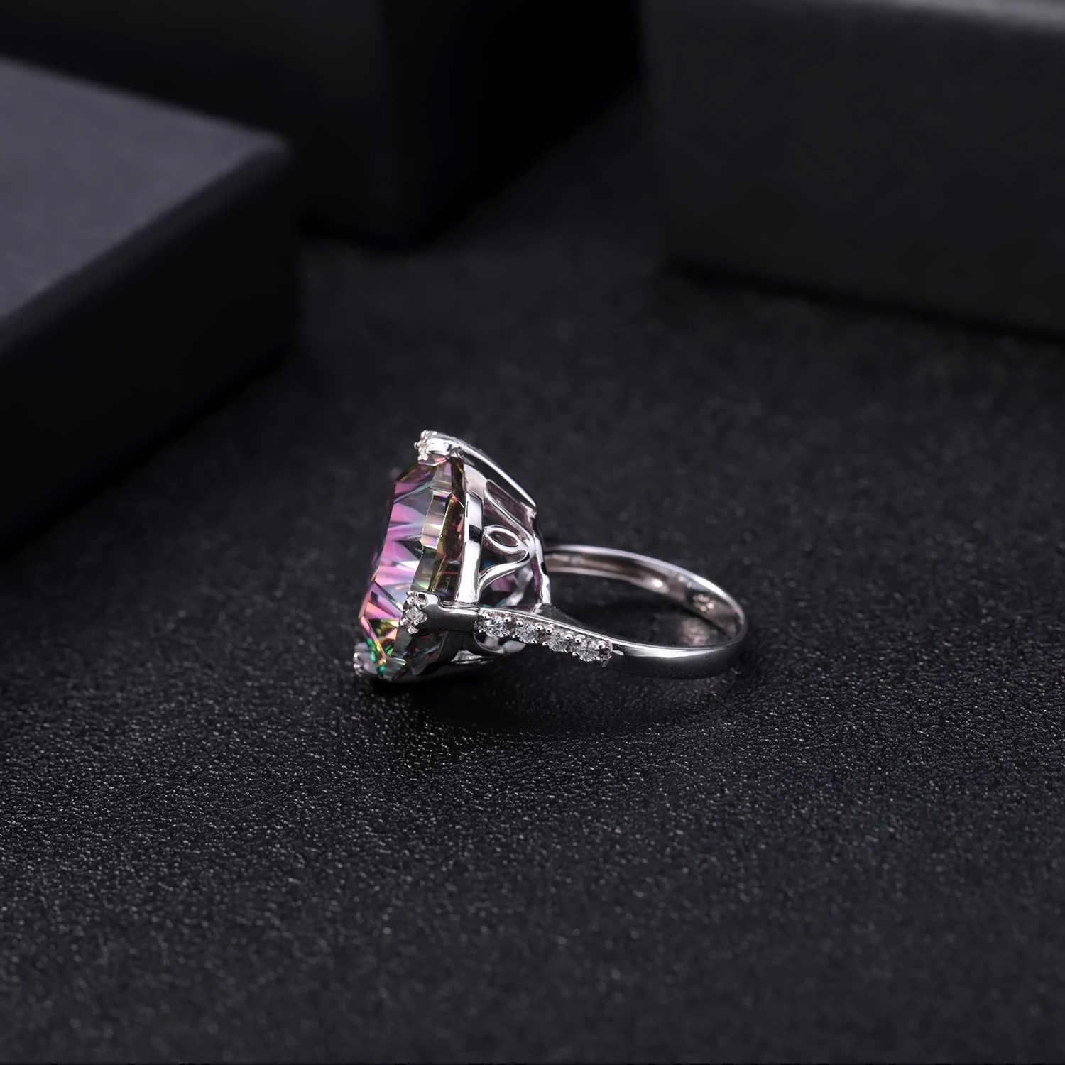 MUSHAN Custom Jewelry 925 Ster - огляд і ціна Gold Plated Ring