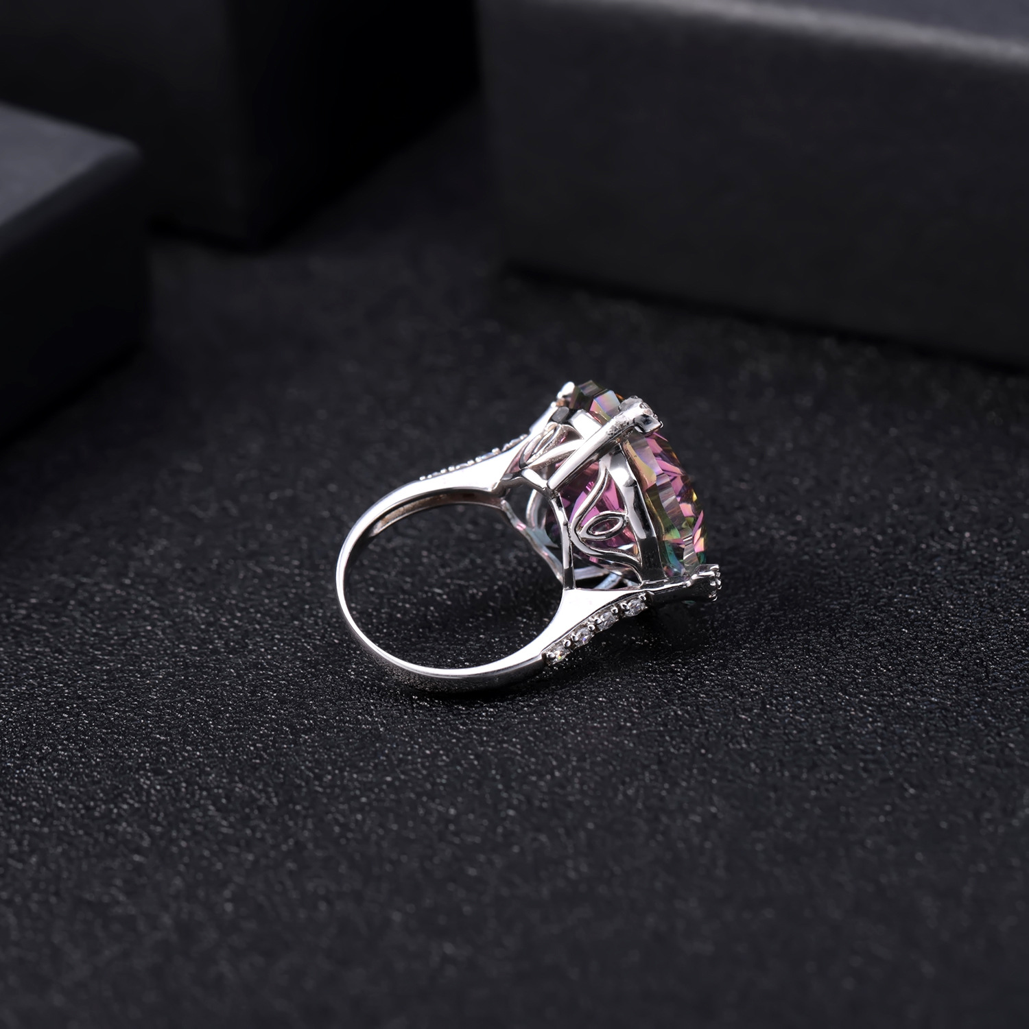 MUSHAN Custom Jewelry 925 Ster - огляд і ціна Gold Plated Ring