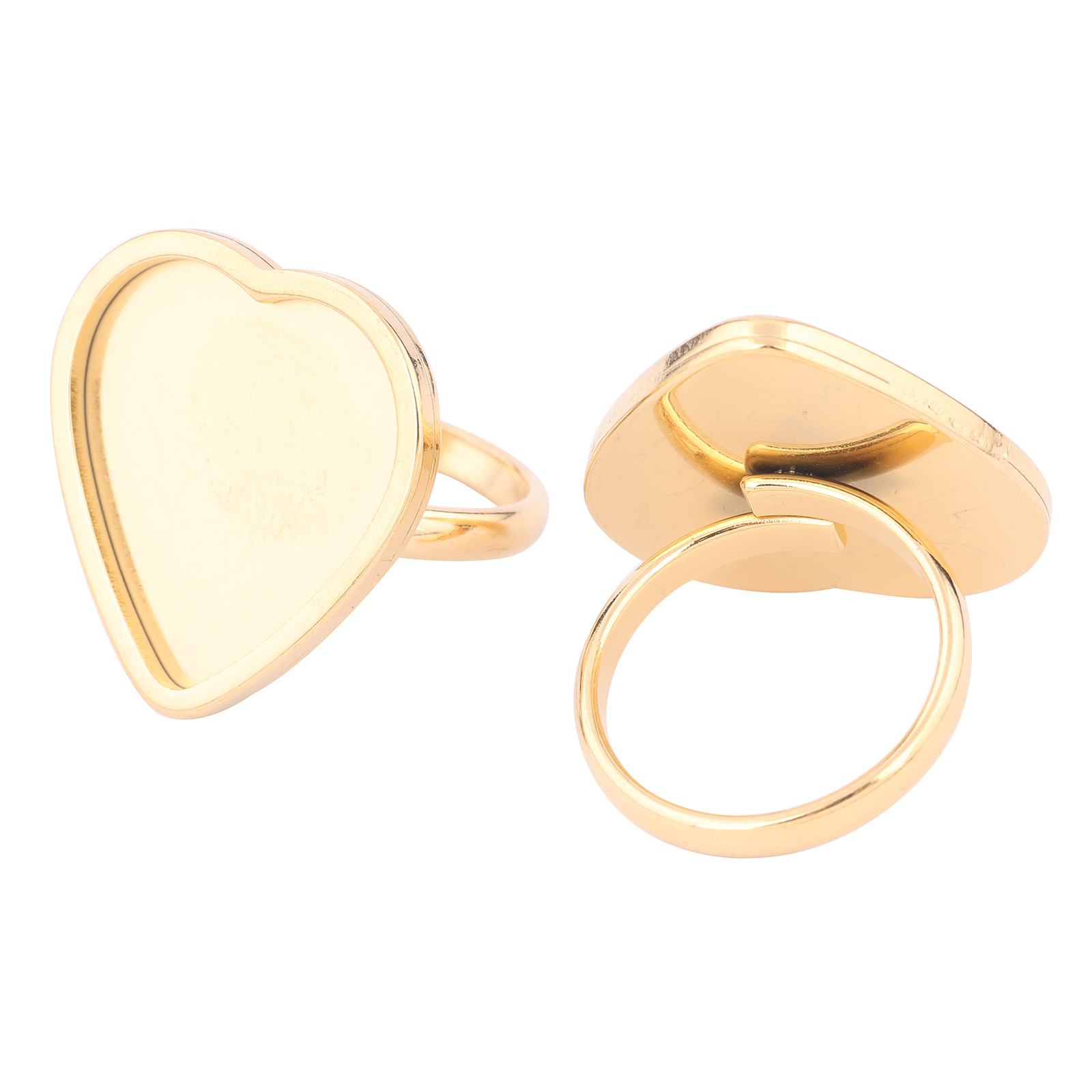 5pcs Stainless Steel Gold Plat - огляд і ціна Gold Plated Ring
