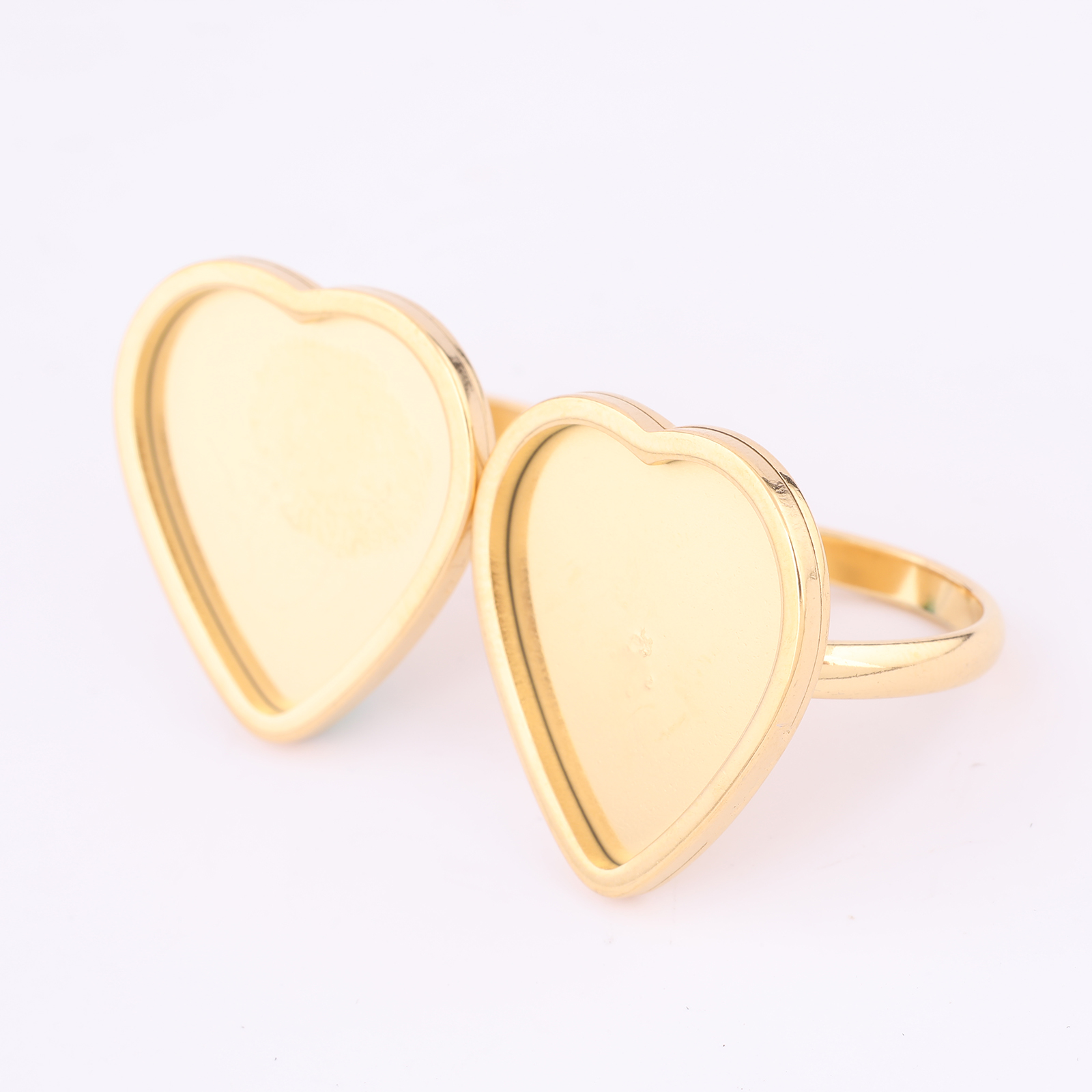 5pcs Stainless Steel Gold Plat - огляд і ціна Gold Plated Ring