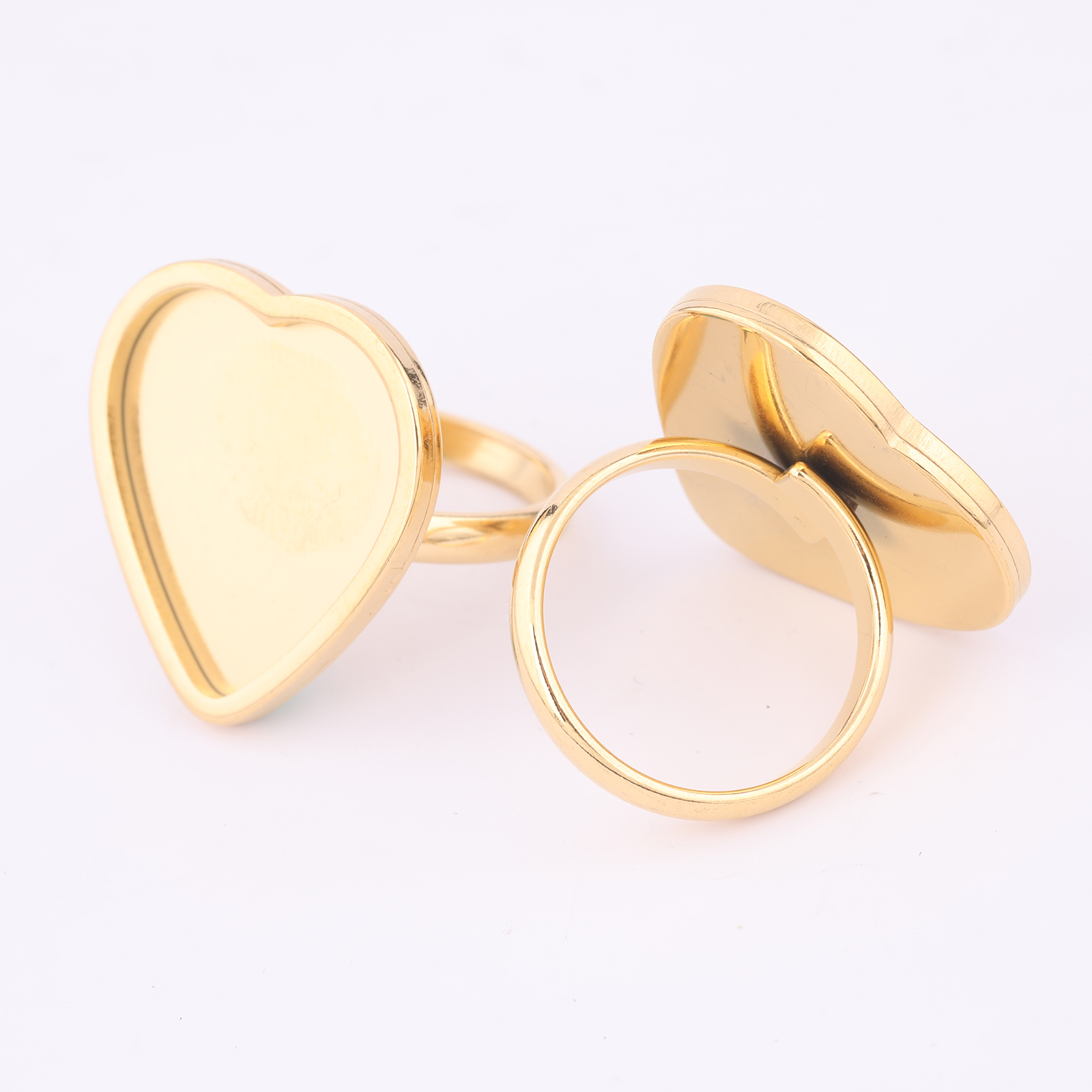 5pcs Stainless Steel Gold Plat - огляд і ціна Gold Plated Ring