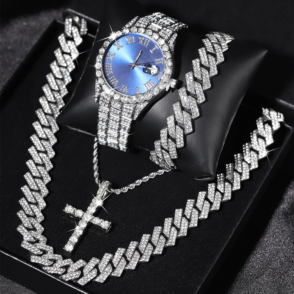 Iced Out Luxury Popular set Wa - огляд і ціна Icebox Jewelry Watches