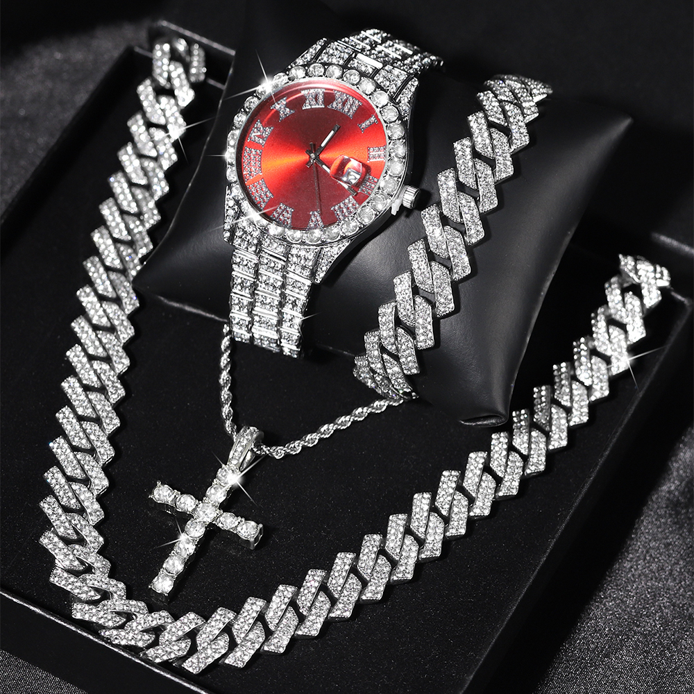 Iced Out Luxury Popular set Wa - огляд і ціна Icebox Jewelry Watches