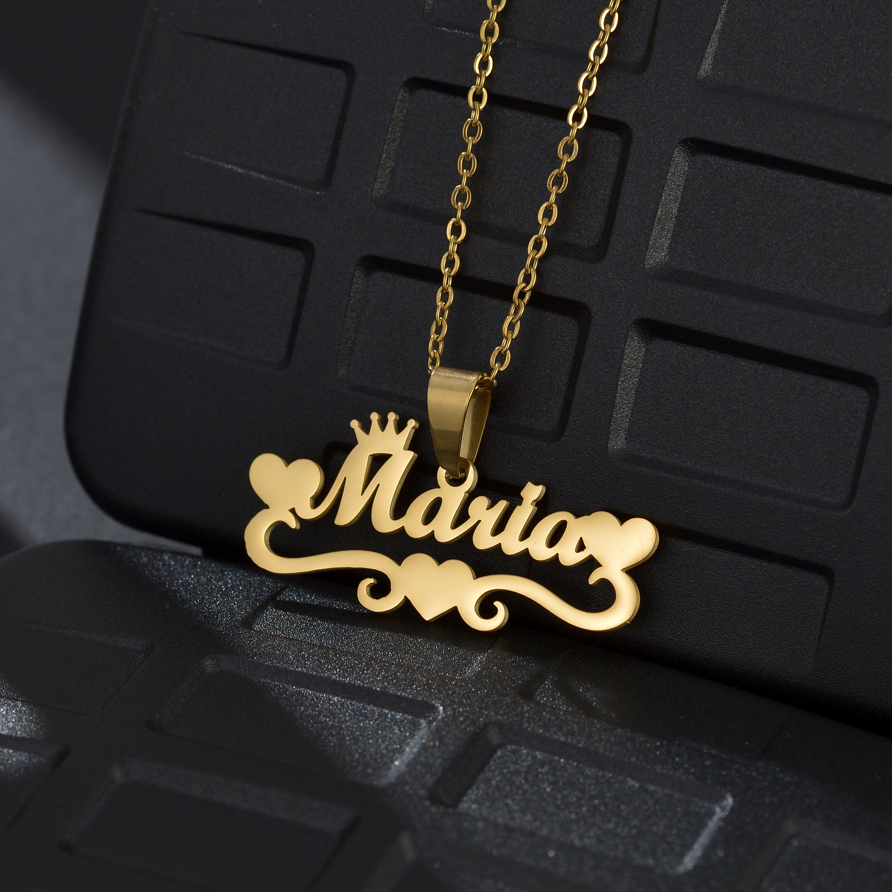 Personalized Custom Name Heart - огляд і ціна Engraved Name Necklace