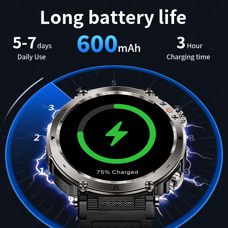 New Military Outdoor Smartwatc - огляд і ціна Smartwatch
