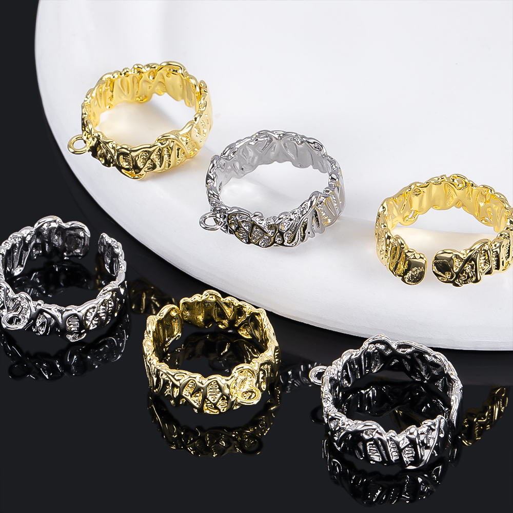 2Pcs Gold Plated Irregular Ope - огляд і ціна Gold Plated Ring