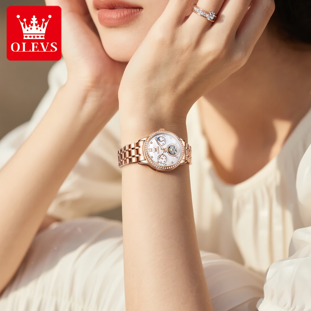 OLEVS Women's Watches Top Bran - огляд і ціна Leather Bracelet