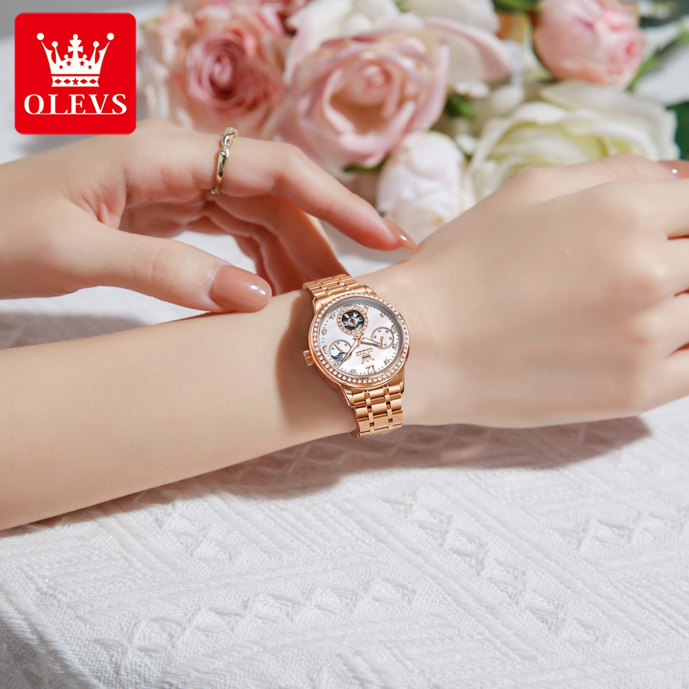 OLEVS Women's Watches Top Bran - огляд і ціна Leather Bracelet