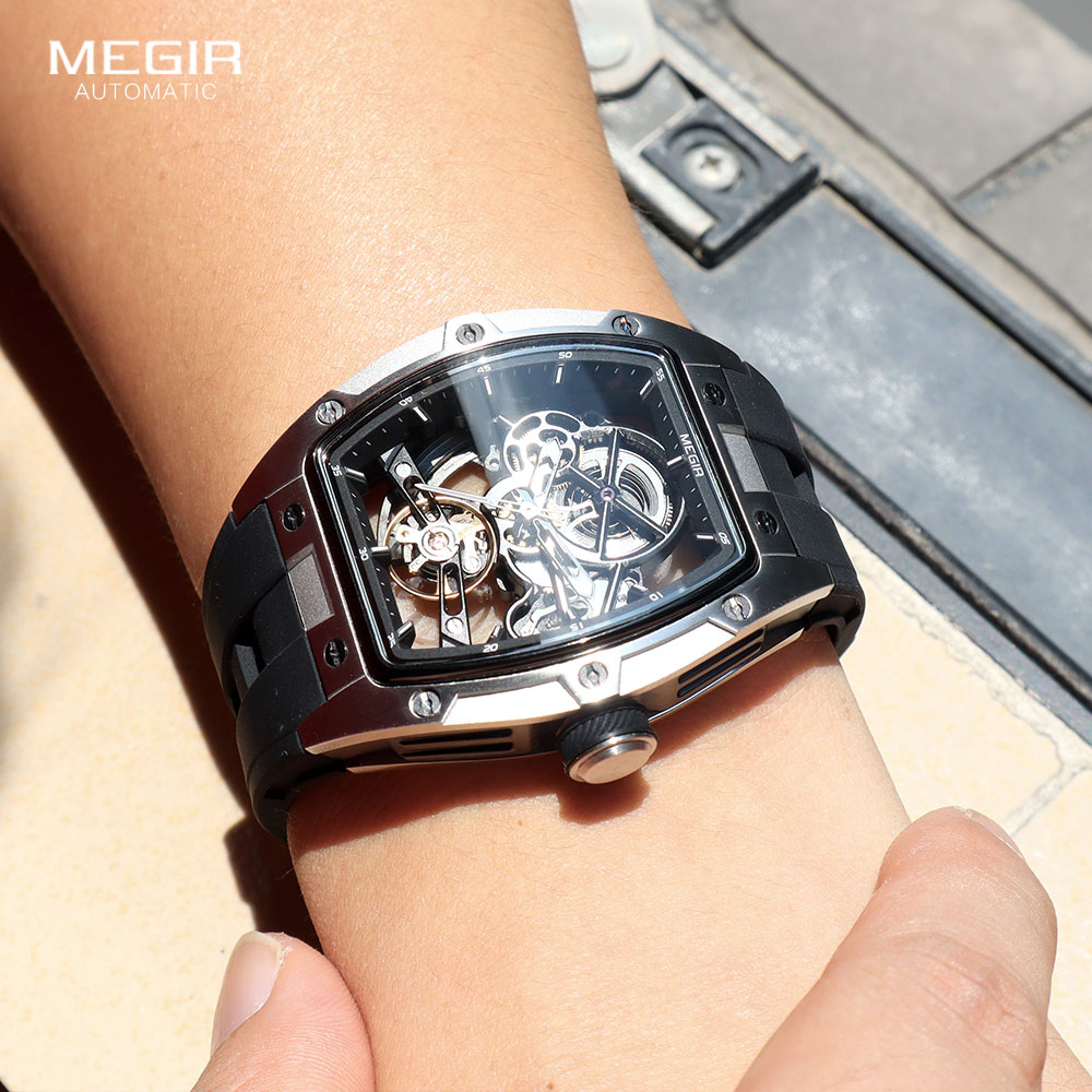 MEGIR Men Wristwatch Fashion B - огляд і ціна Automatic Watch Winder