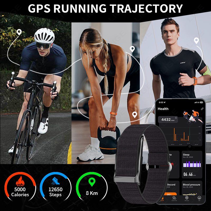 LIGE 100+ Sport Fitness Tracke - огляд і ціна Smartwatch