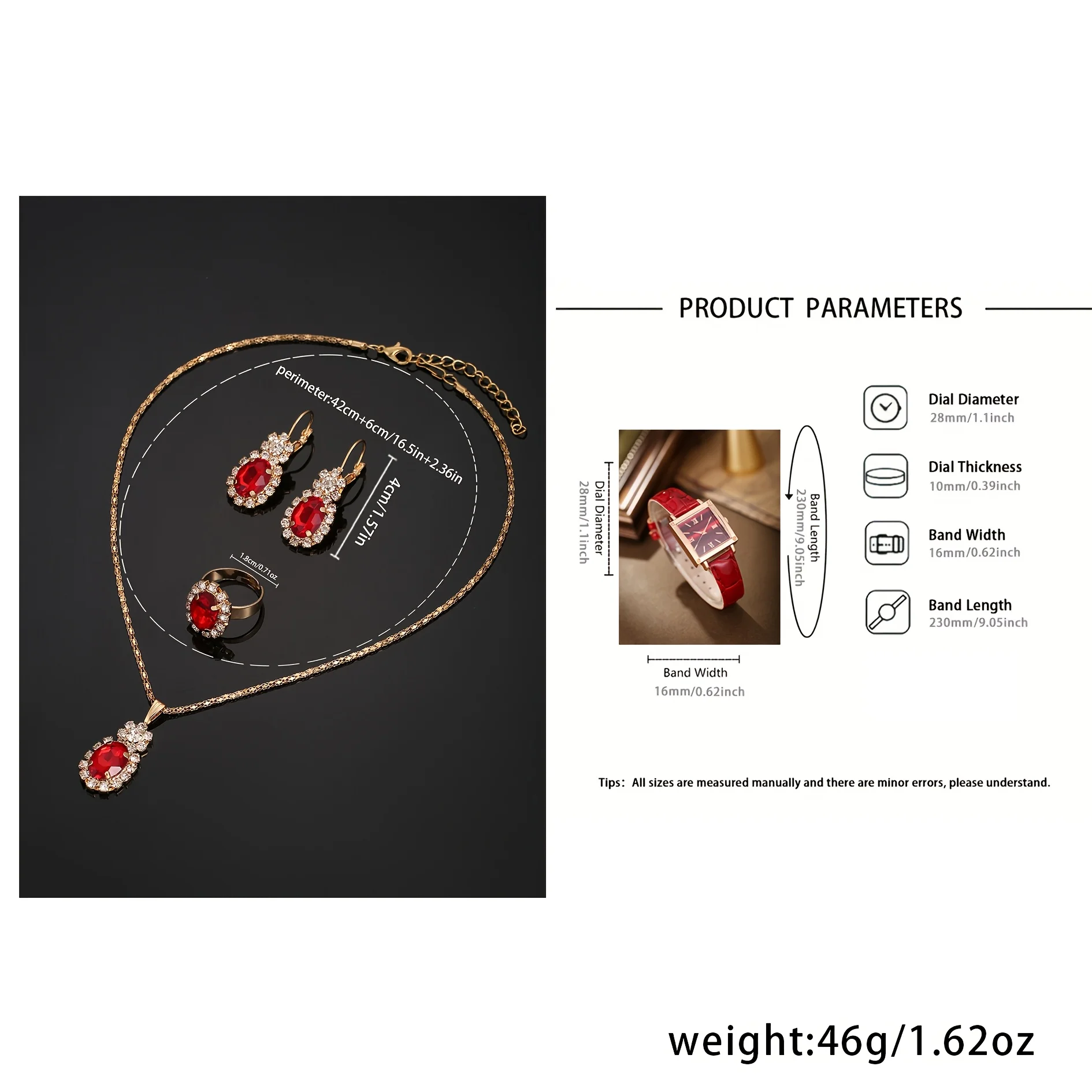5PCS Romantic Valentine's Day  - огляд і ціна Jewelry Watches Luxury