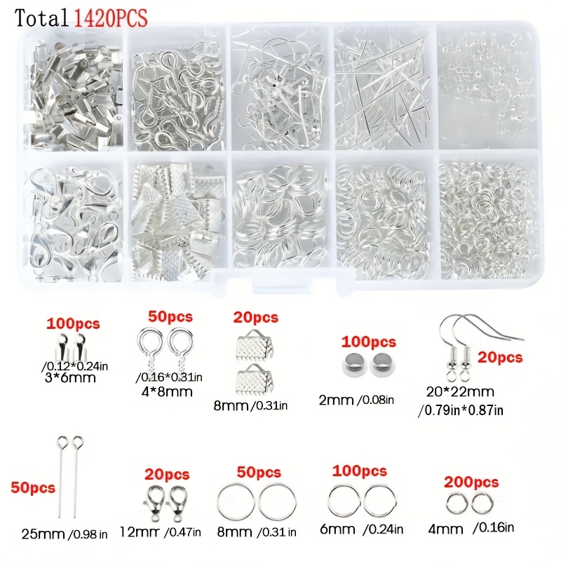 1420pcs 1box Jewelry Findings  - огляд і ціна Fine Jewelry & Watches Photos
