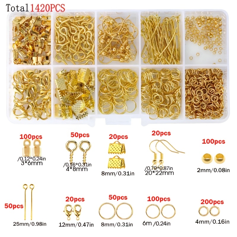1420pcs 1box Jewelry Findings  - огляд і ціна Fine Jewelry & Watches Photos