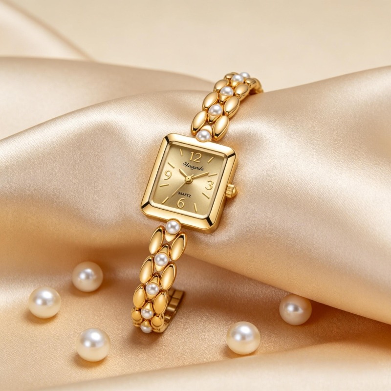 Luxury Golden Women's Watch Fa - огляд і ціна Jewelry Watches Vintage