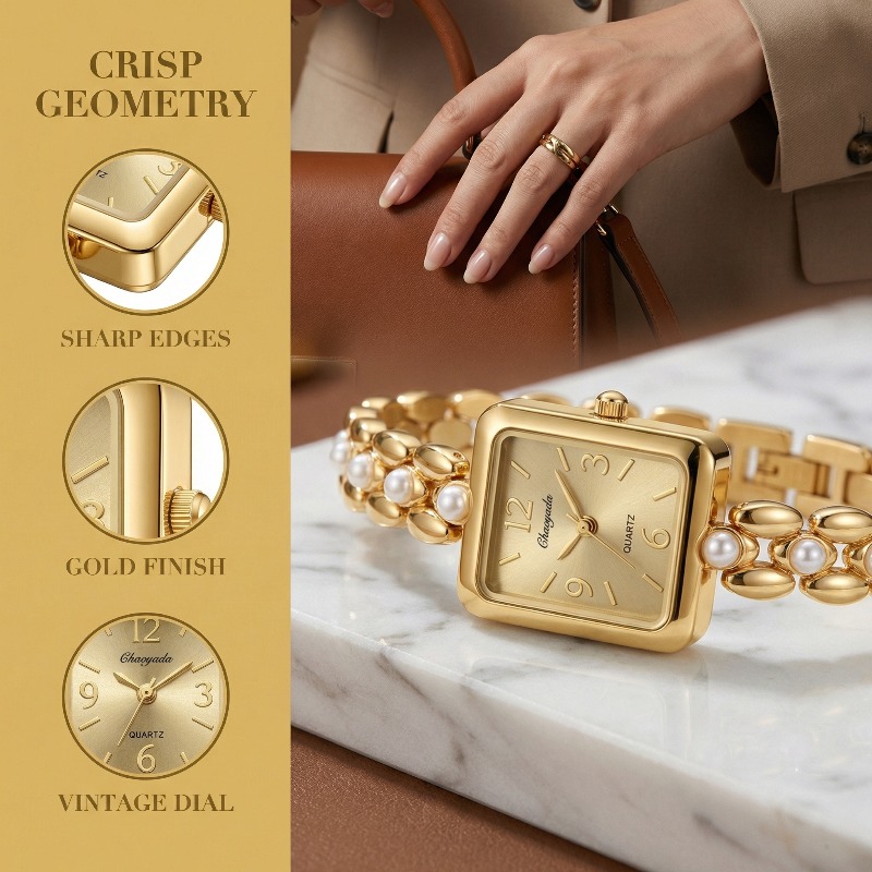 Luxury Golden Women's Watch Fa - огляд і ціна Jewelry Watches Vintage