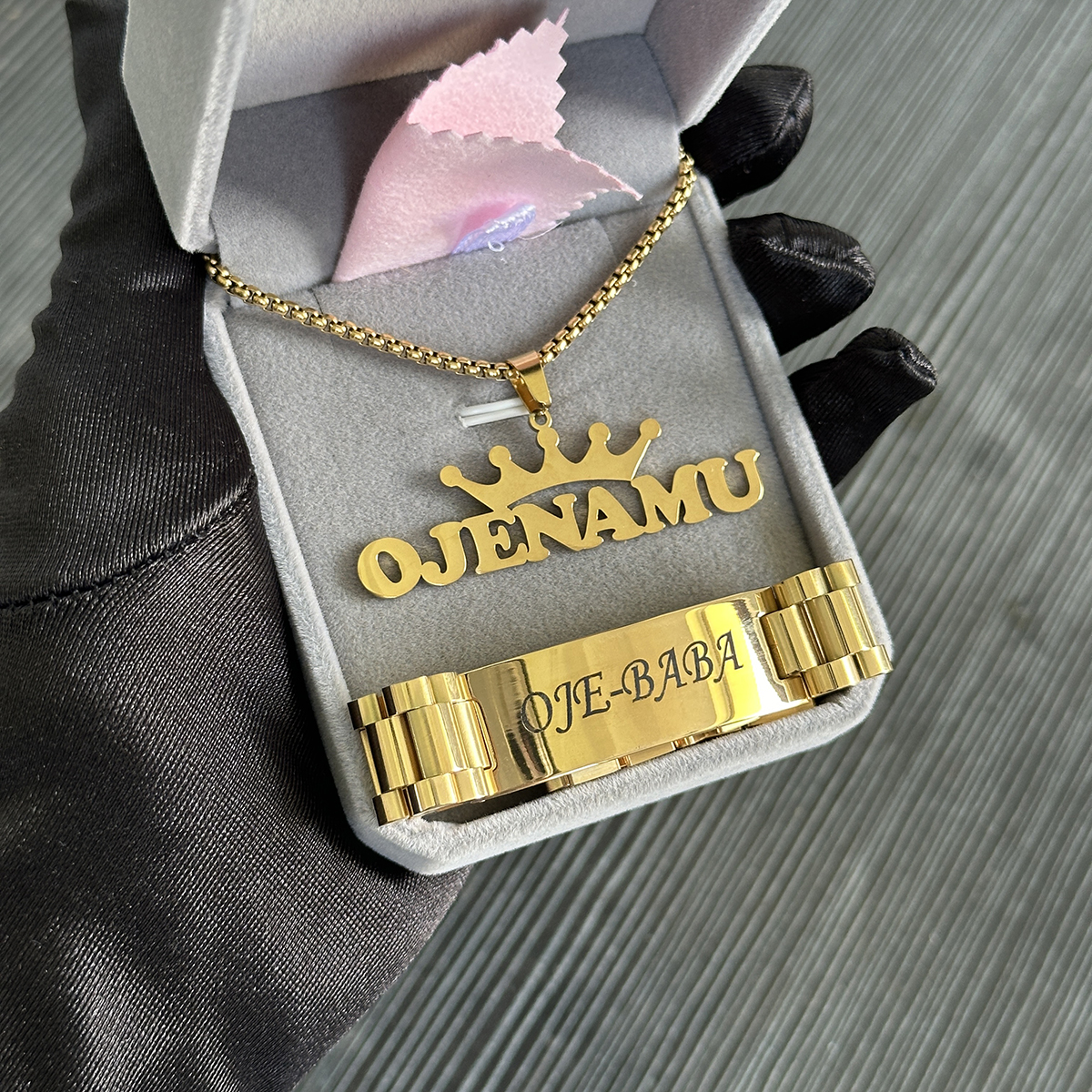 New Customized Name Necklace B - огляд і ціна Jewelry Bracelet Watches
