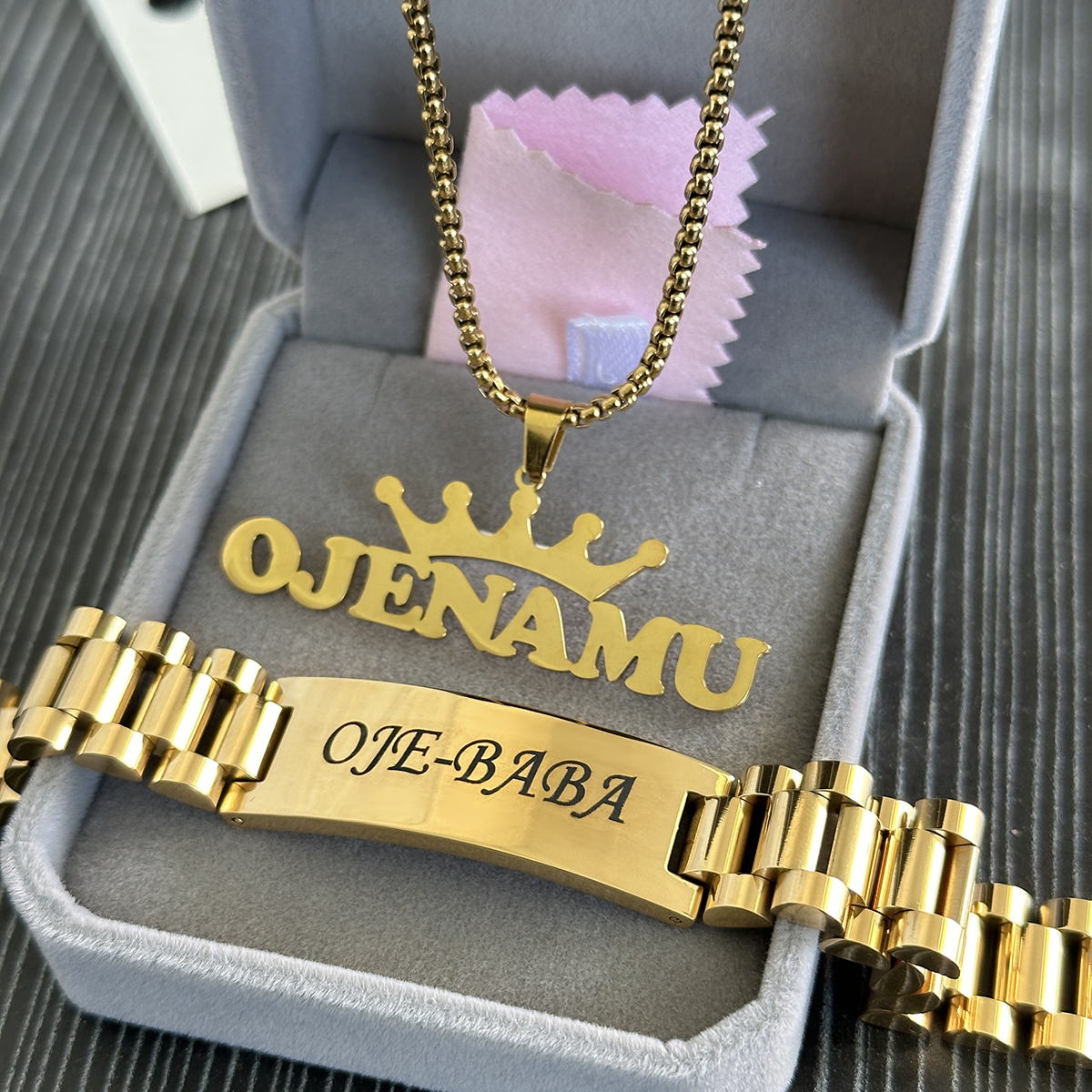 New Customized Name Necklace B - огляд і ціна Jewelry Bracelet Watches