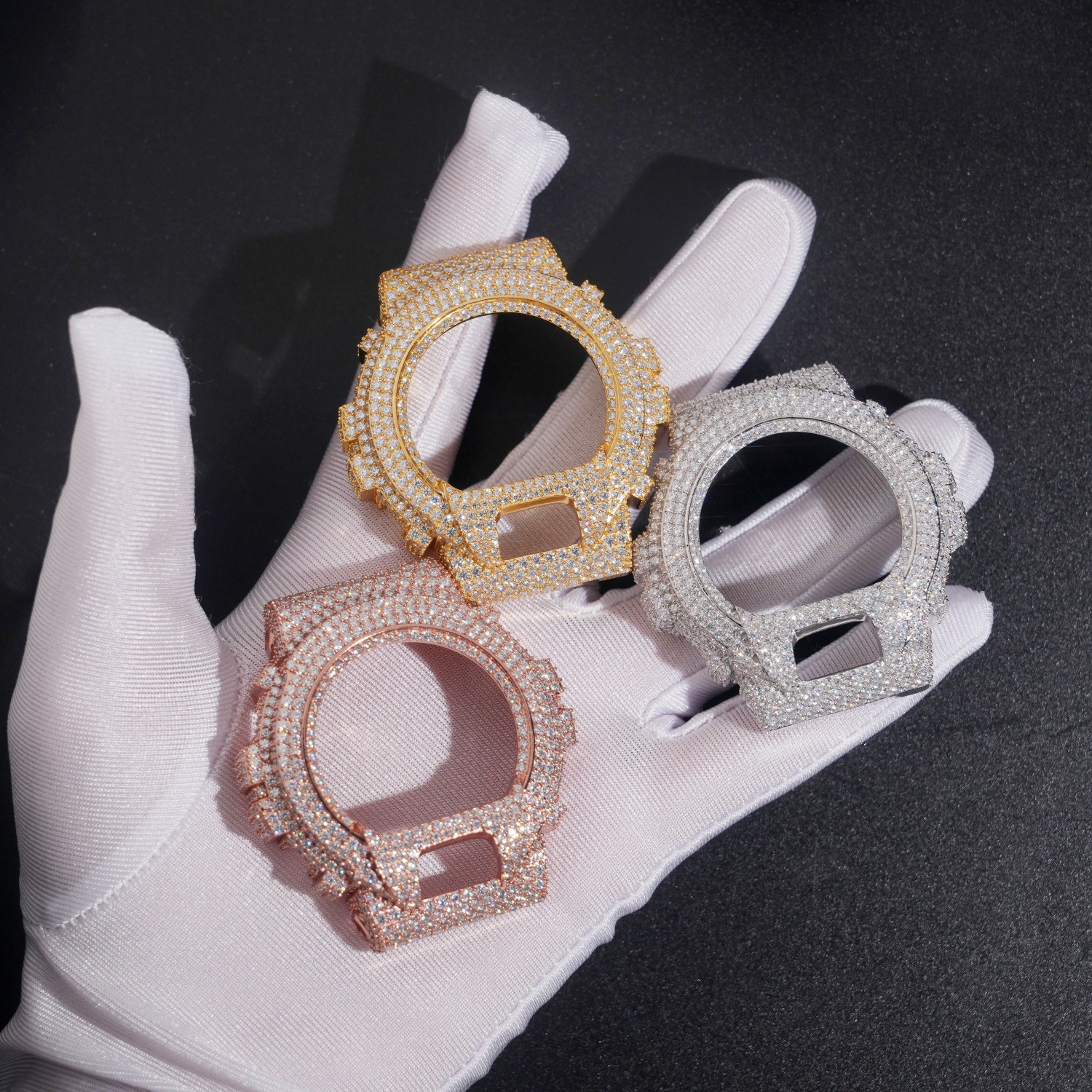 Bling Hip Hop Watch Case: Iced - огляд і ціна Jewelry Watches Men