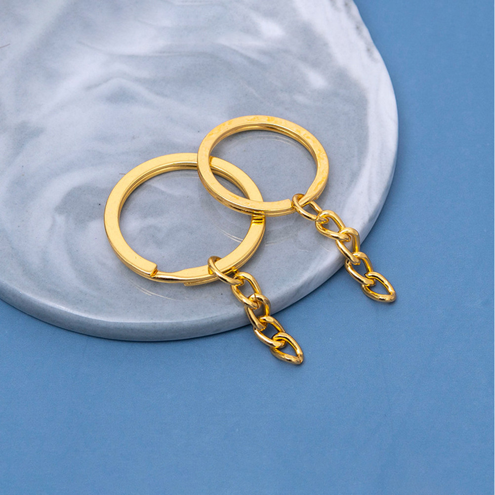 100Pcs Gold Plated Flat Chain  - огляд і ціна Gold Plated Ring