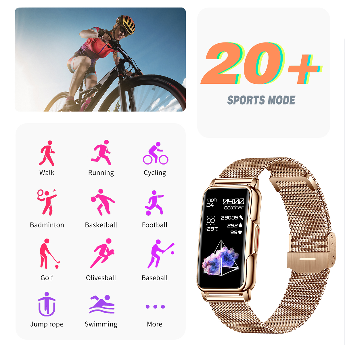 LIGE Smart Watch Men Women Fit - огляд і ціна Smartwatch